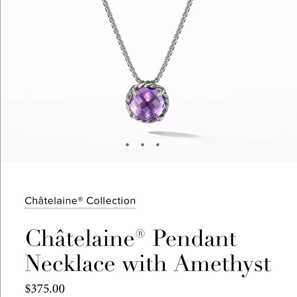 David Yurman pendant necklace